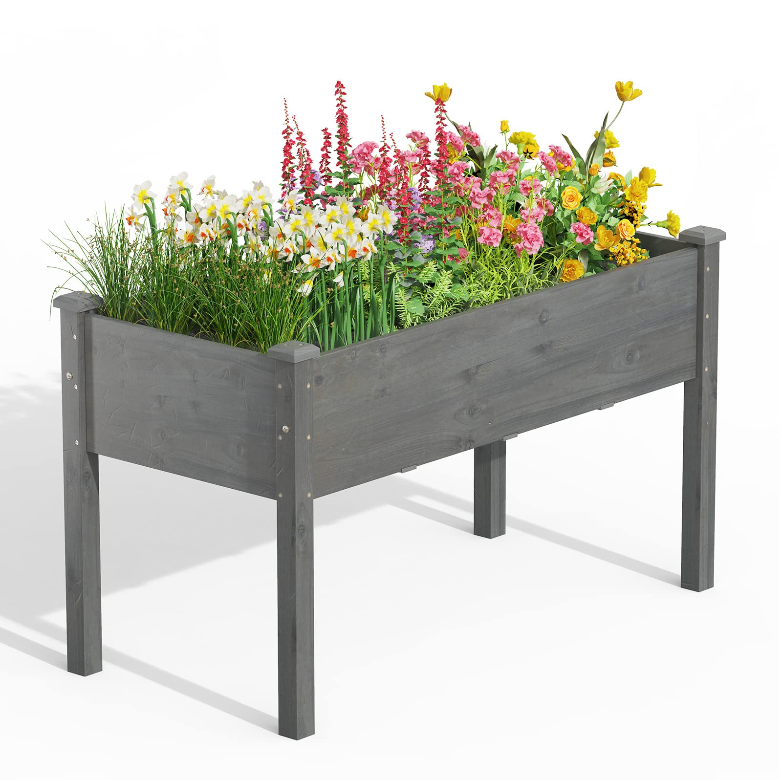 Raised Garden Bed with Legs, 49" L x 23" W x 30" H