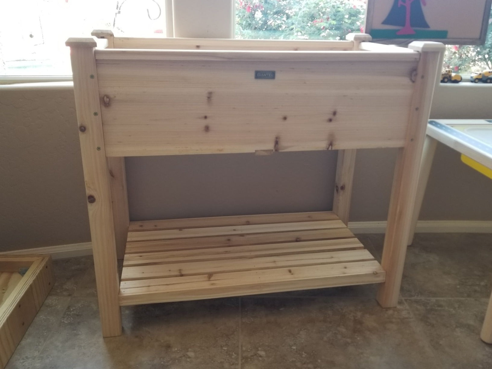 Giantex 30”x18”x24” Raised Garden Bed Elevated Wood Planter Box with Legs