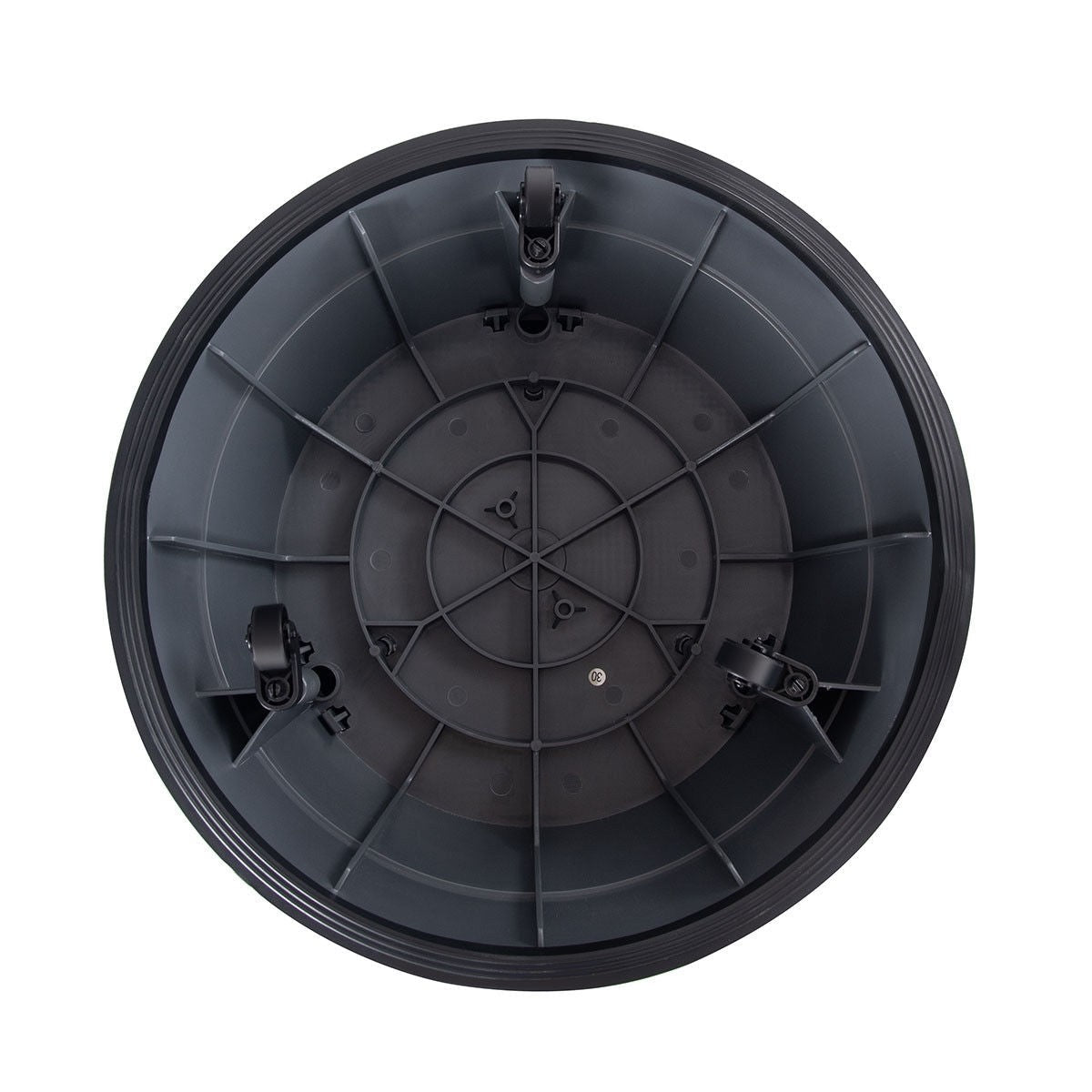 Rolling Step Stool Kick Stool Ladder w/Non-Slip Platform Casters