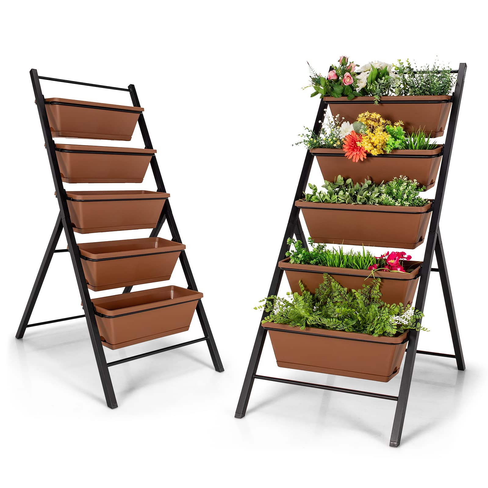 Elevated Garden Beds with Water Drainage Hole