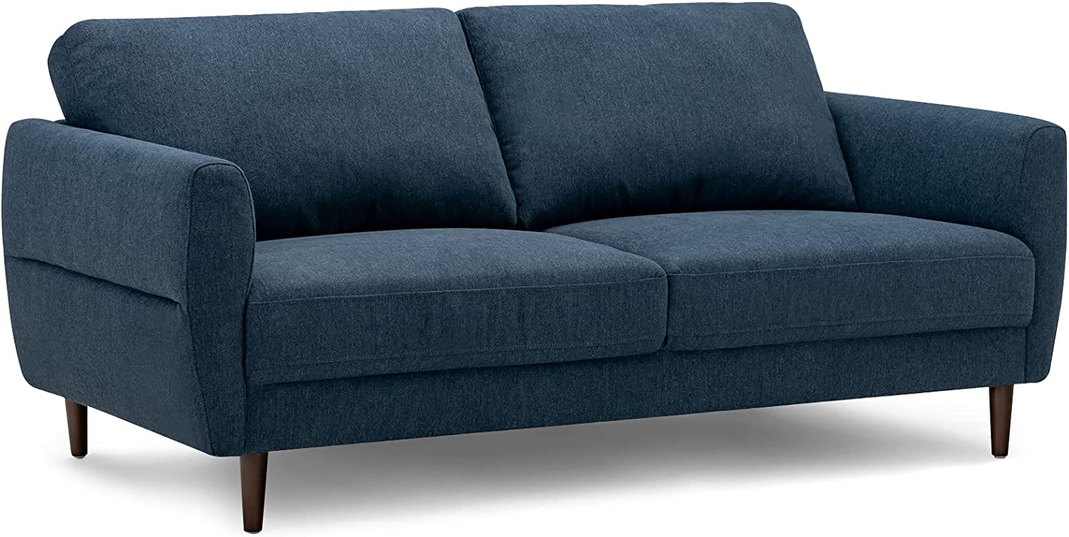 Giantex Sofa Chair, Upholstered Mid-Century Modern Accent Chair