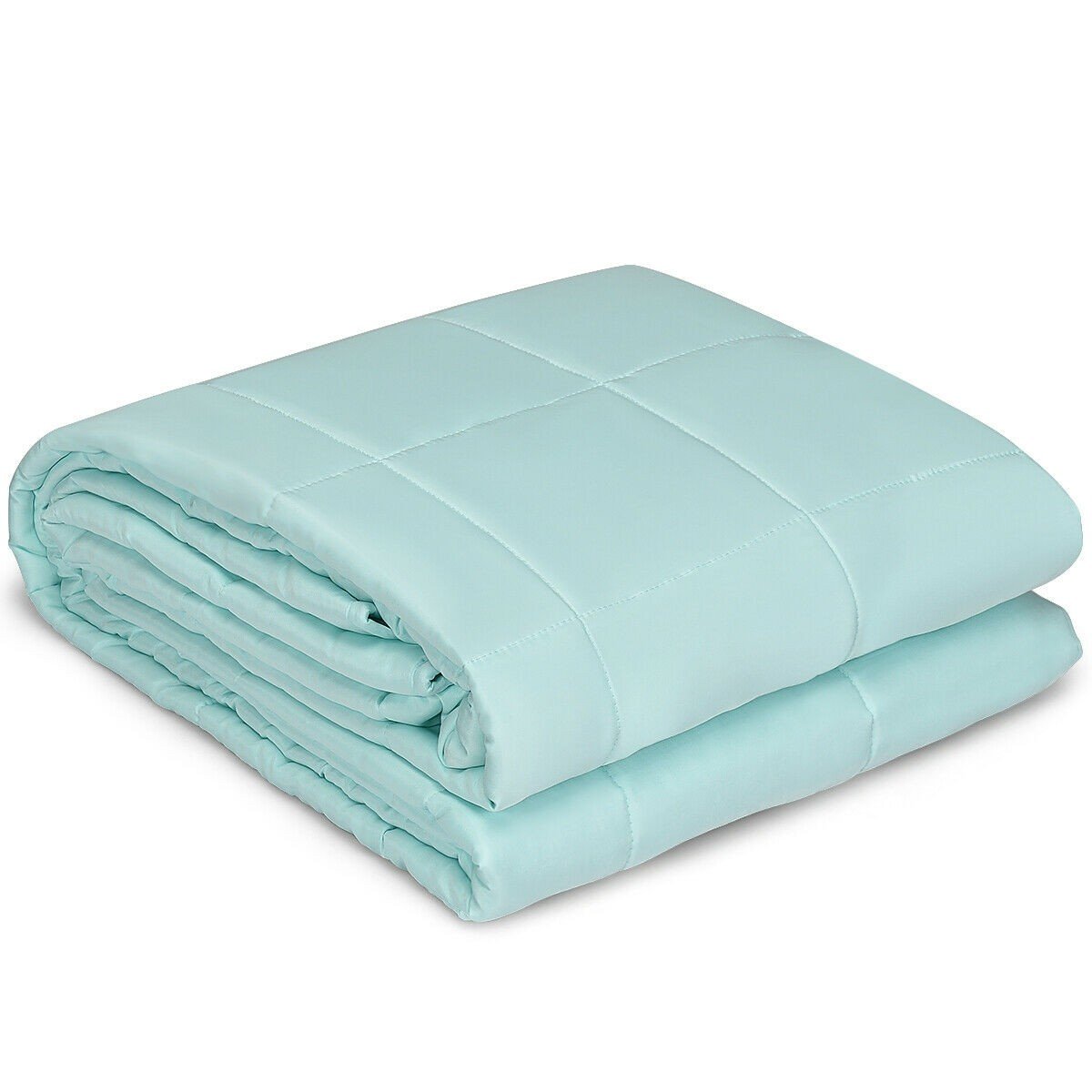 Luxury Cooling Silk Sewed in Cotton Pink, Blue, Green, 48" x 72" 60" x 80" | 15lbs