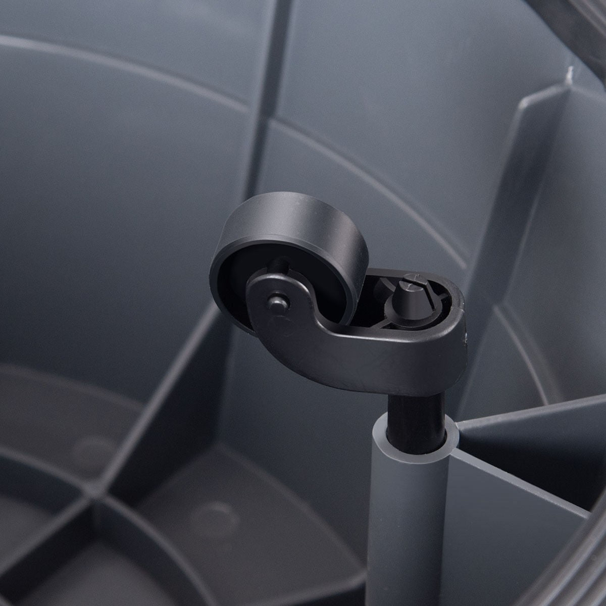 Rolling Step Stool Kick Stool Ladder w/Non-Slip Platform Casters