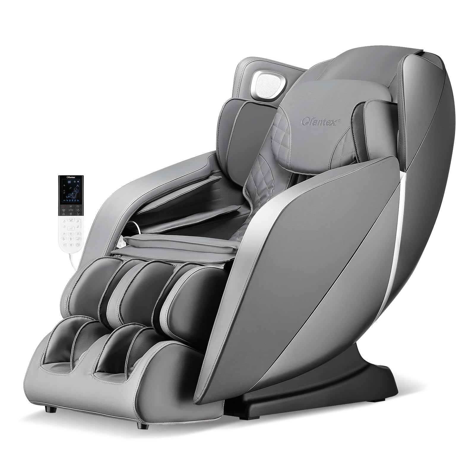 Giantex Comfort Full Body Massage Chair - Zero Gravity Massaging Recliner w/SL Track, Airbags, Foot Rollers