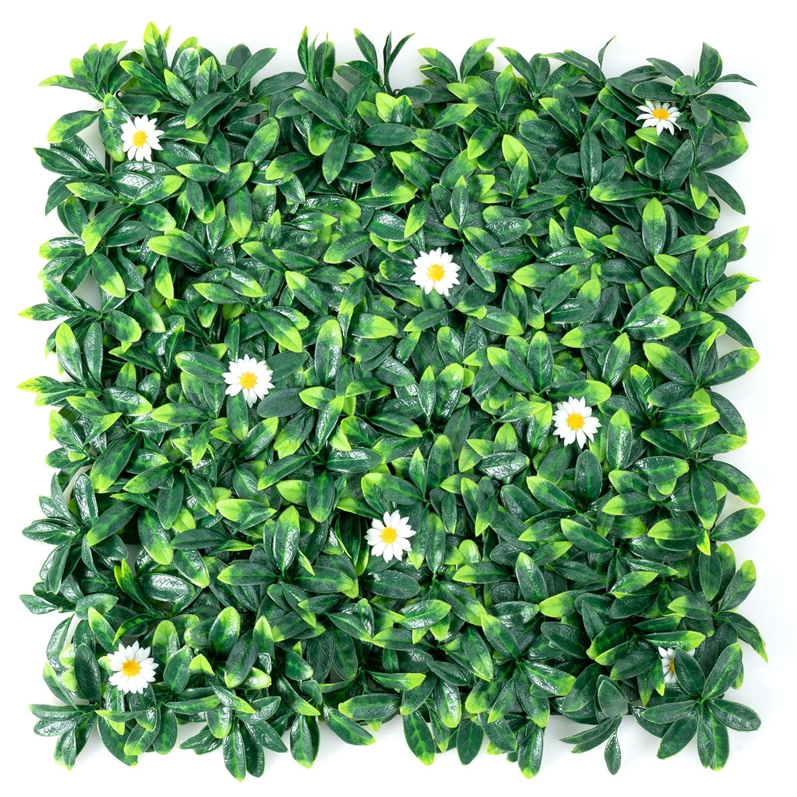 Giantex 12PCS 20x20inch Artificial Boxwood Panels Garden Privacy Fence Screen