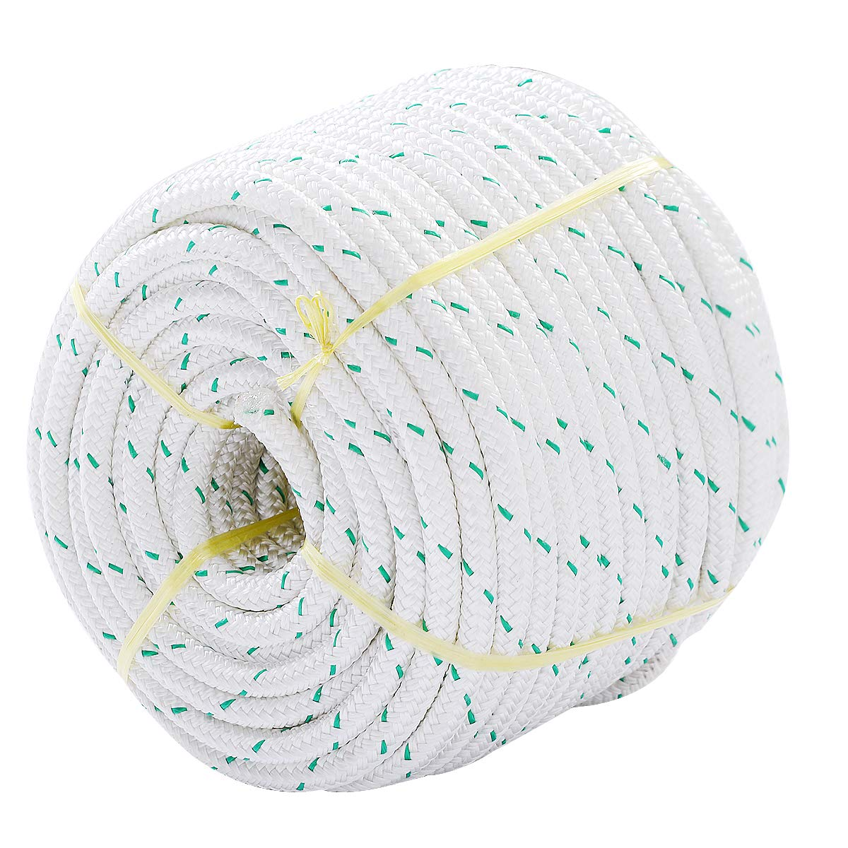 Giantex 3/7" Durable Braid Polyester Rope, White