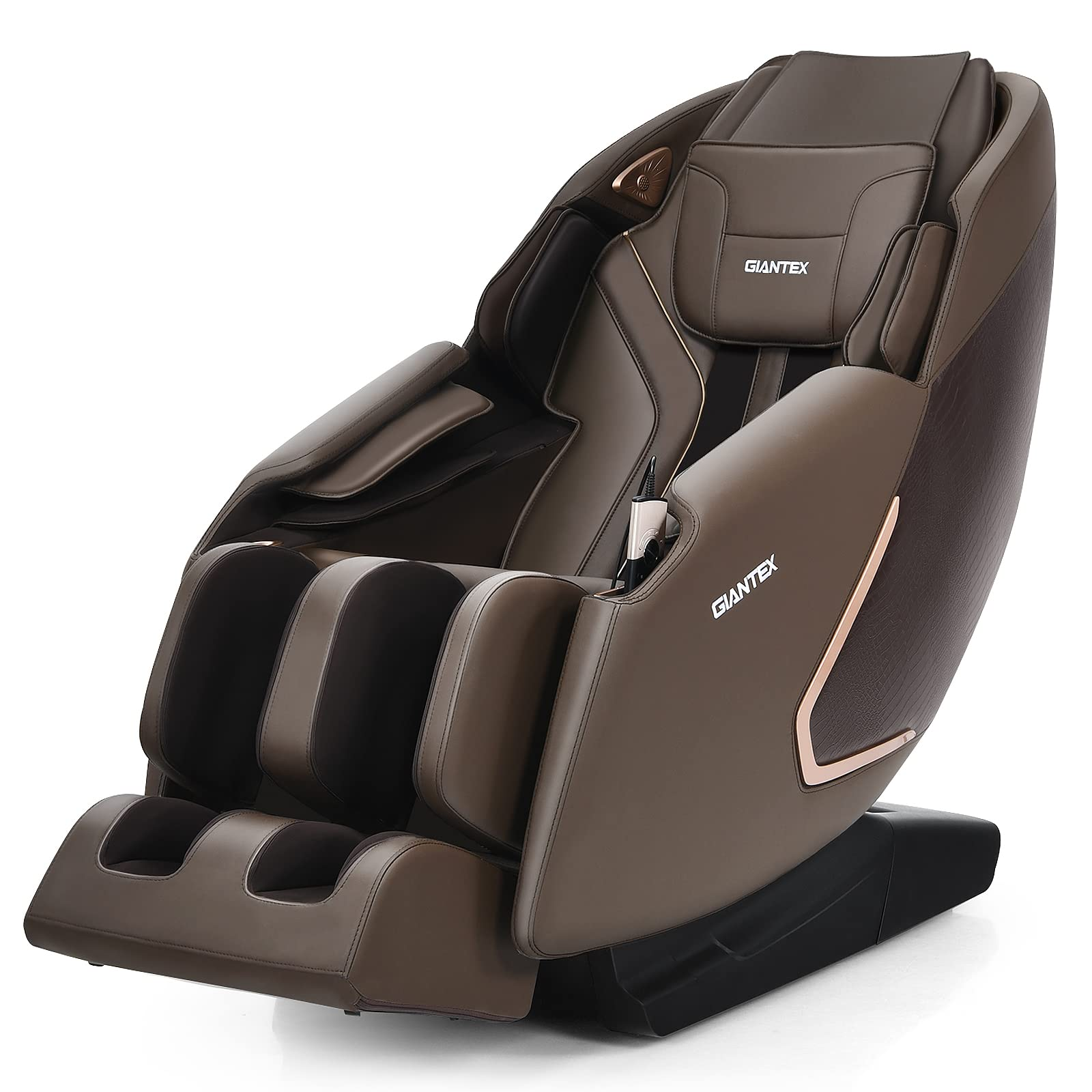 Giantex Full Body Massage Chair, Zero Gravity Recliner Chair on Wheels
