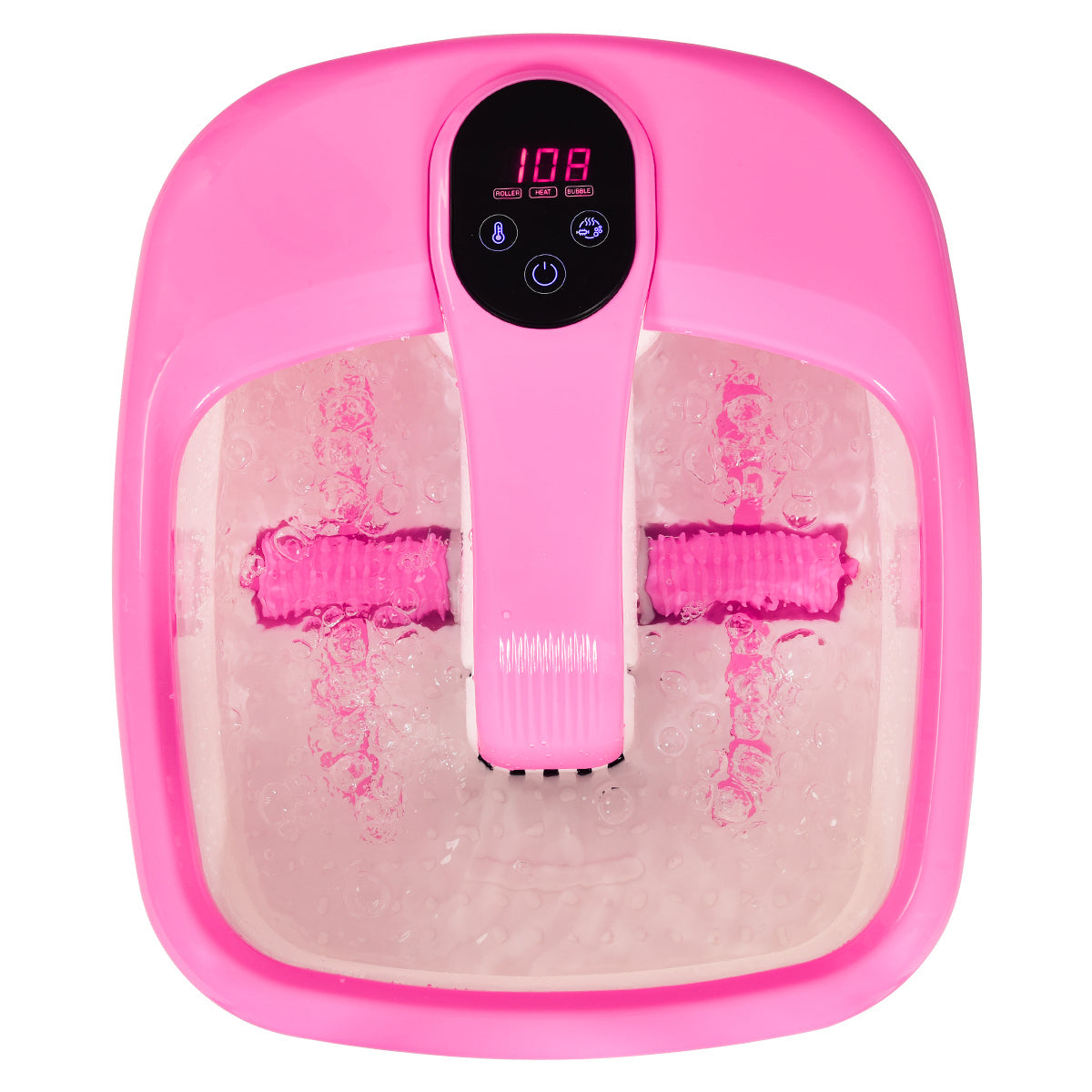 Giantex Foot Spa Bath Massager with Automatic Massage Rollers