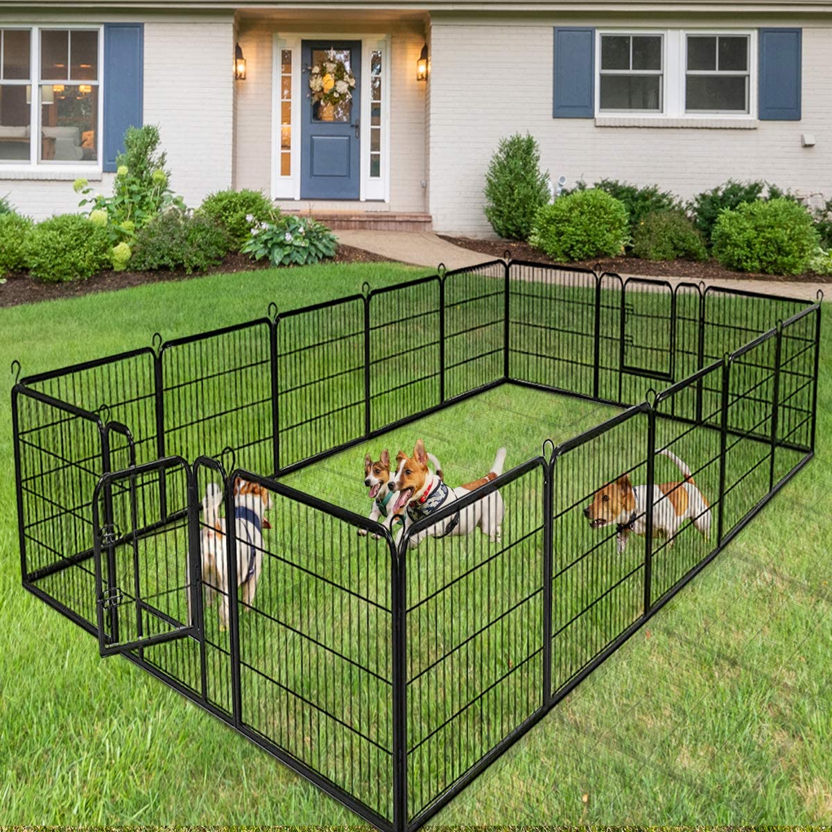 Giantex 40 inch Dog Playpen with Door