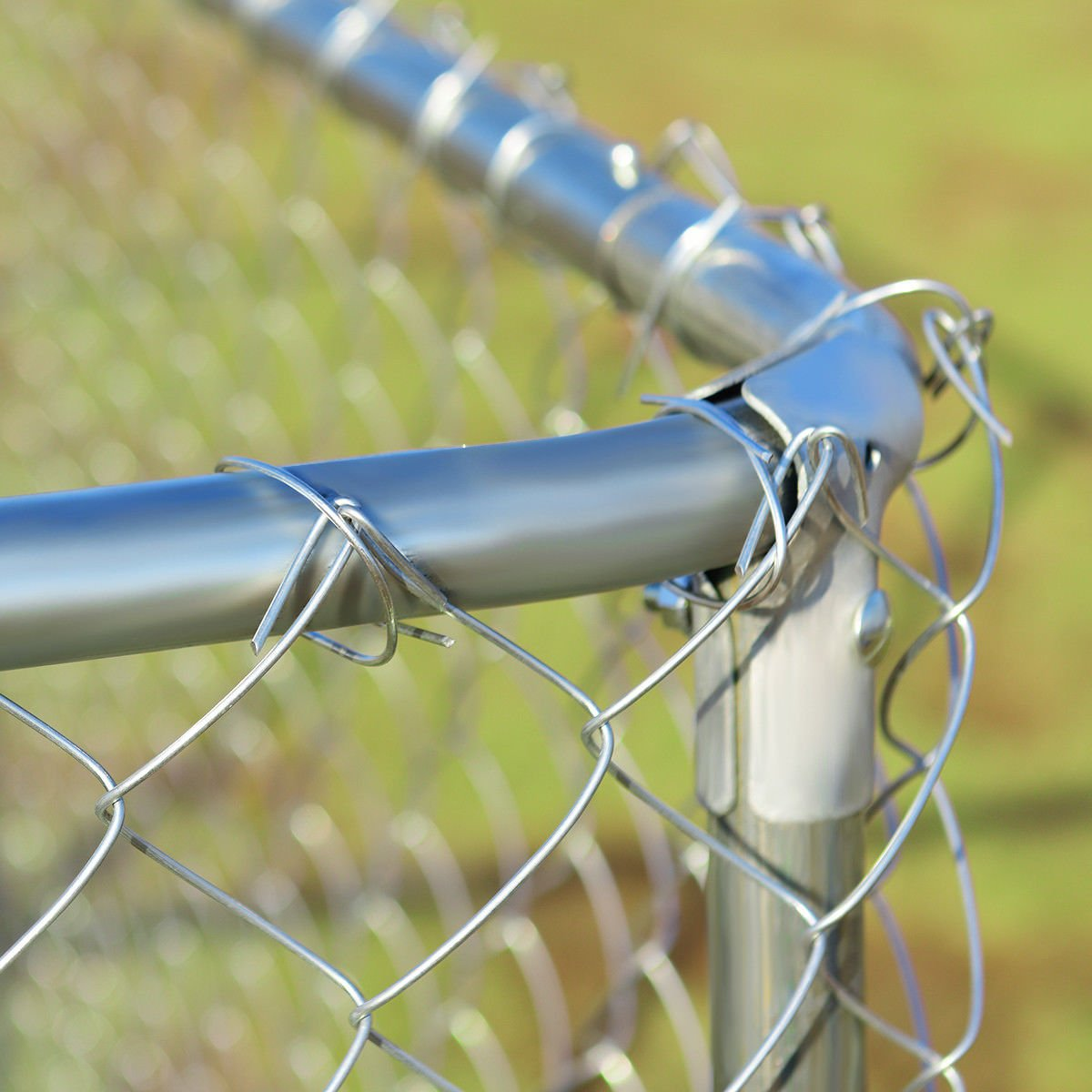 Giantex 7.5ft x 7.5ft Large Outdoor Dog Kennel, Pet Dog Run House