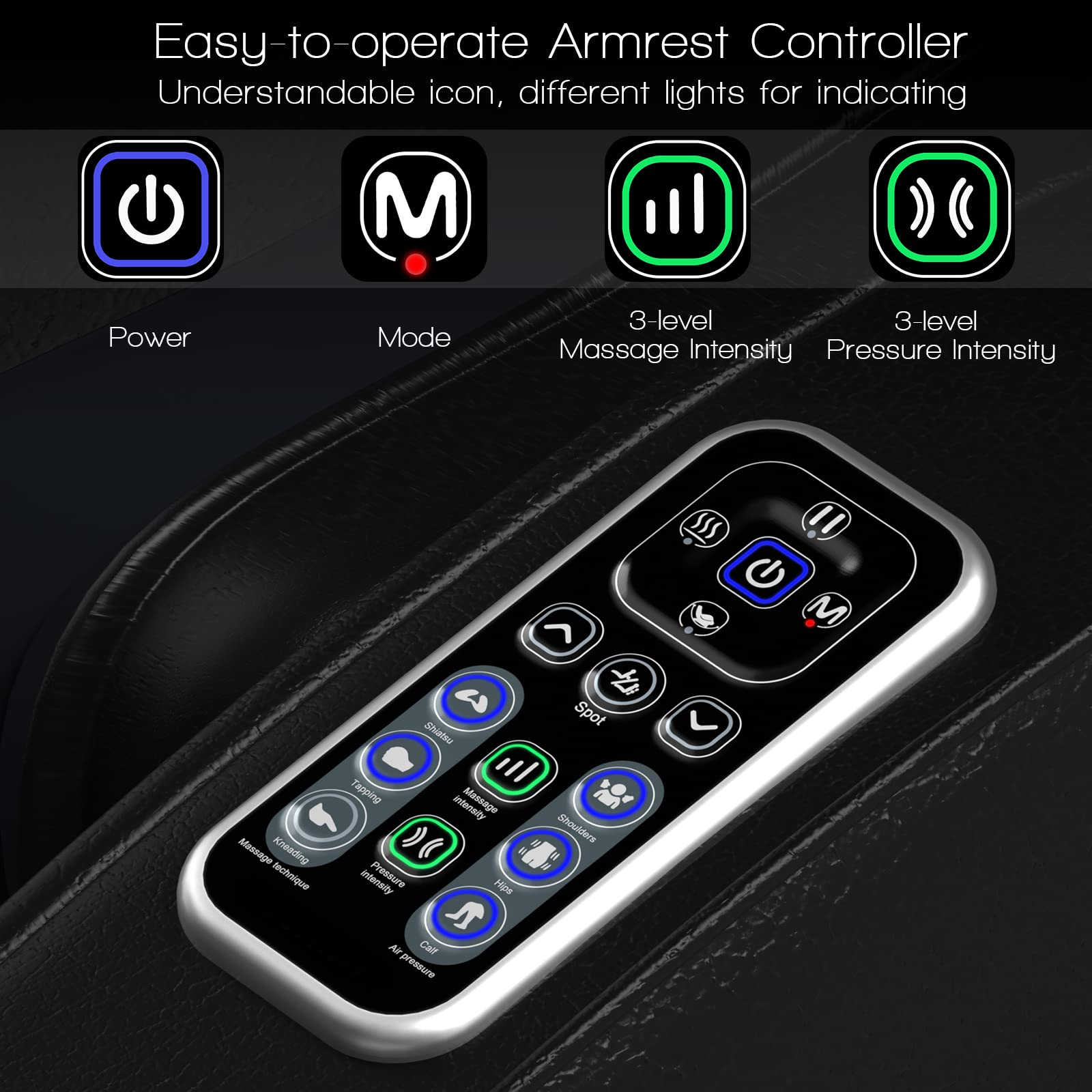 Giantex Full Body Massage Chair, Electric Shiatsu Recliner