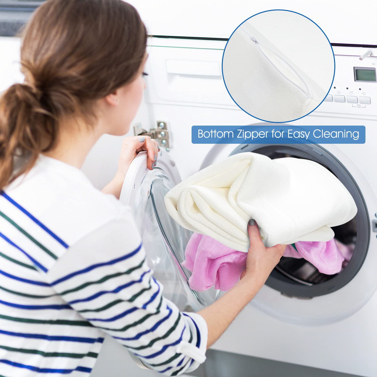 Giantex Bed Wedge Pillow Stopper