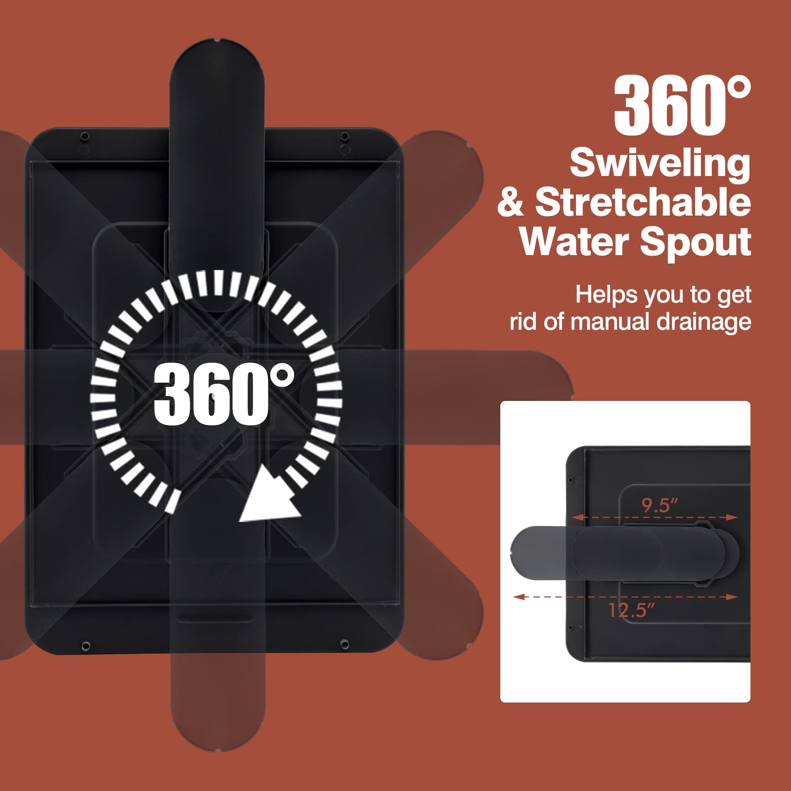 Giantex Stainless Steel Dish Rack, Expandable Dish Drainer Rack with Cutlery Cup Glass Holder