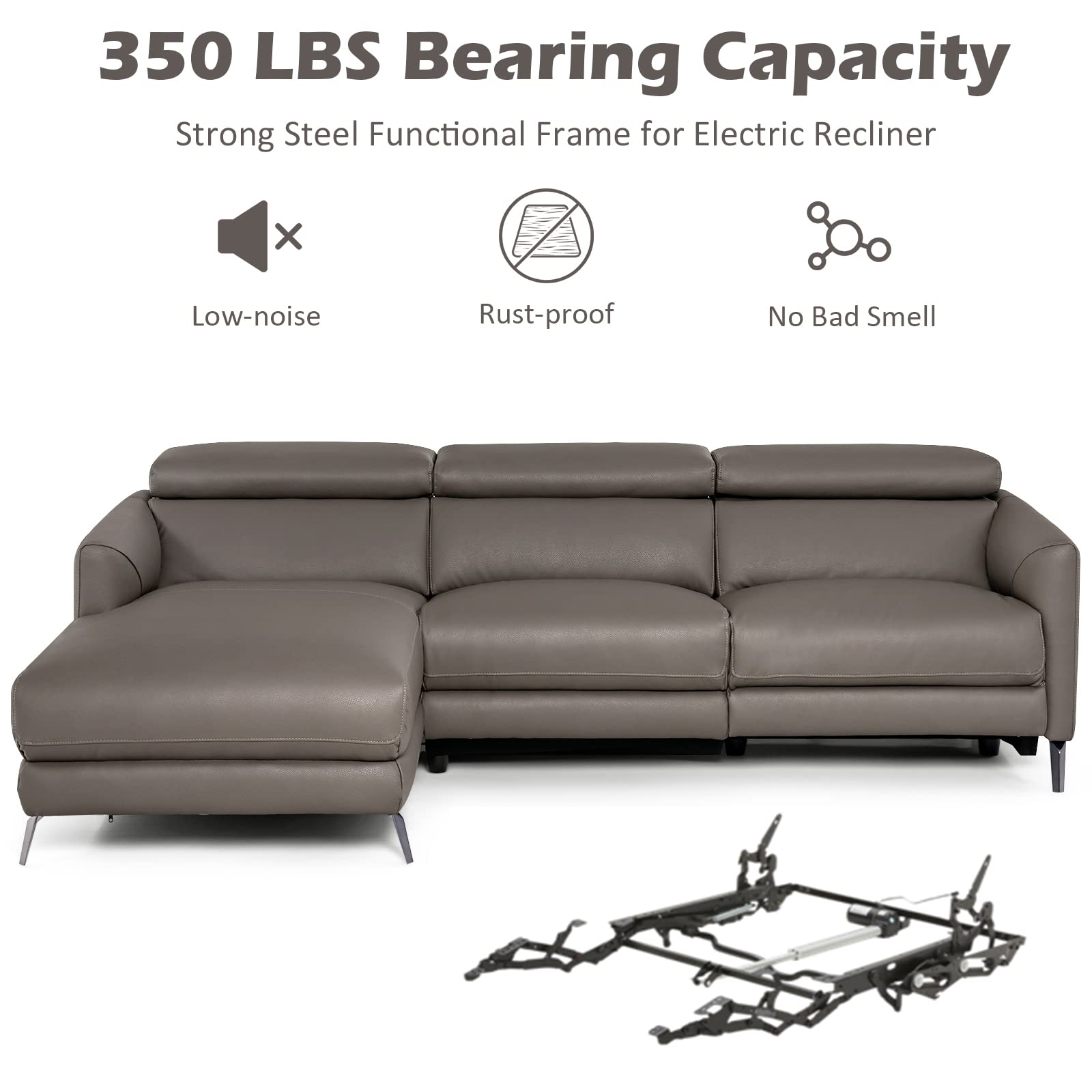 Giantex Upholstered Sectional Sofa Couch