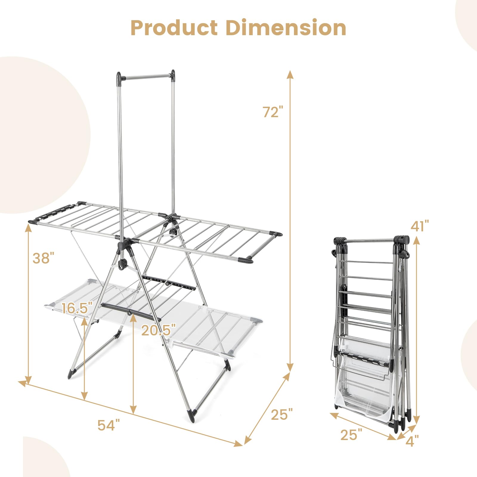Giantex Clothes Drying Rack
