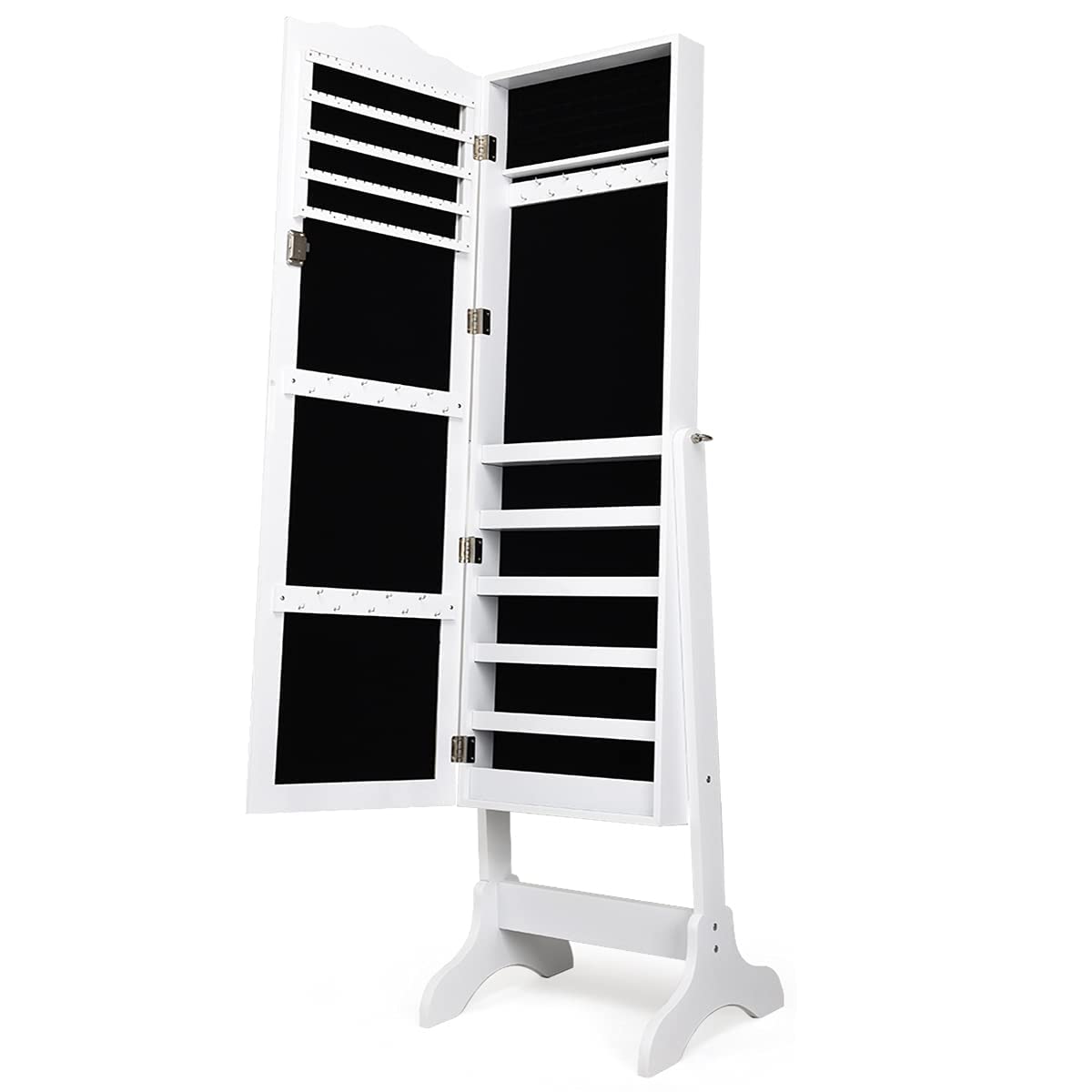 Giantex Jewelry Box Armoire with Mirror