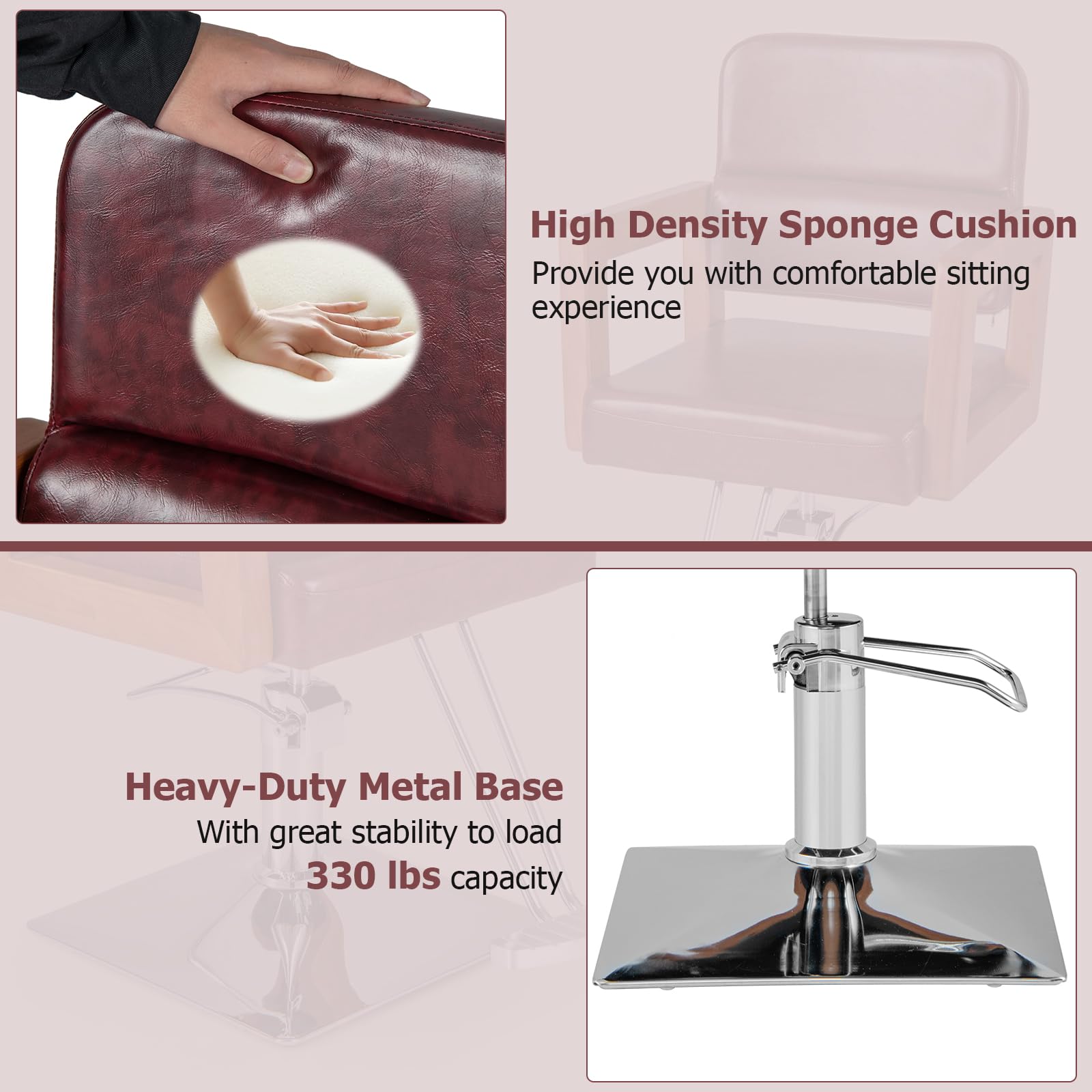 Giantex Barber Chair - Salon Chair for Hair Stylist