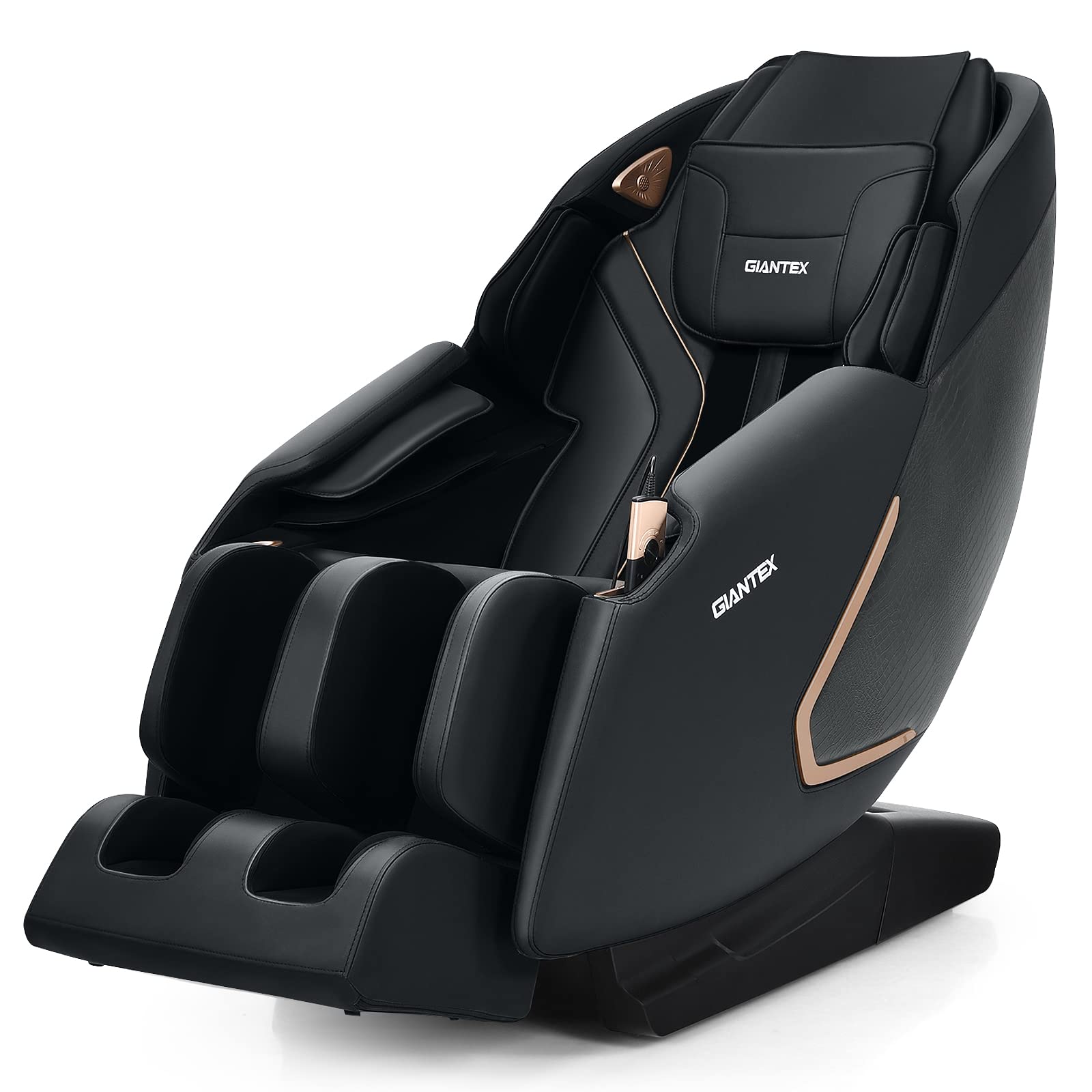 Giantex Full Body Massage Chair, Zero Gravity Recliner Chair on Wheels