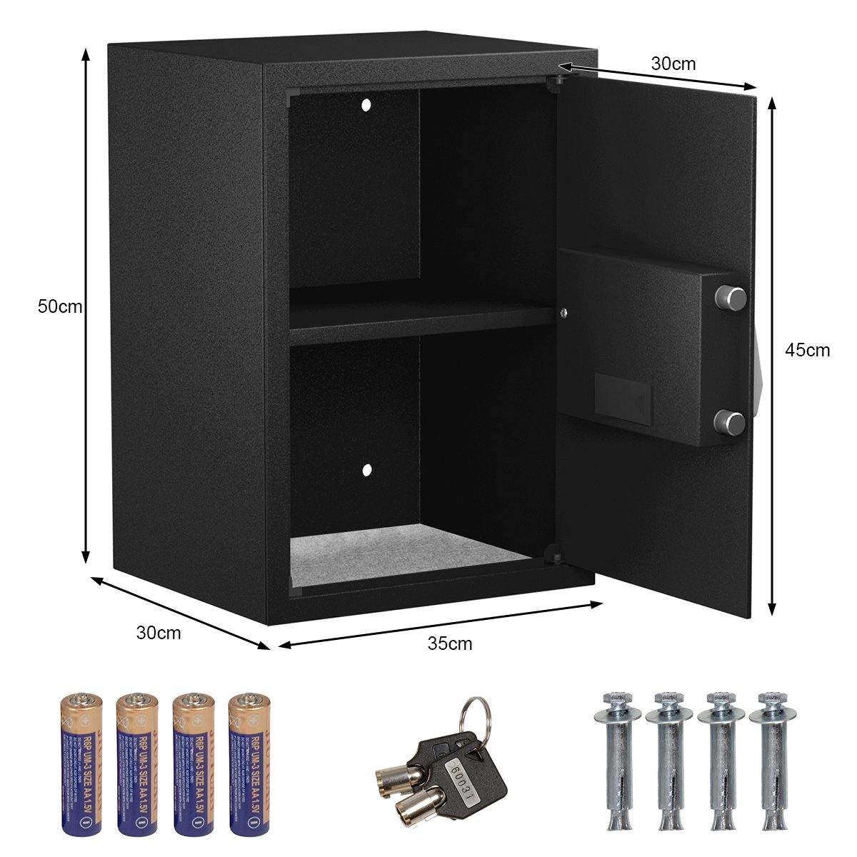 Large Digital Electronic Safe Box Keypad Lock Security