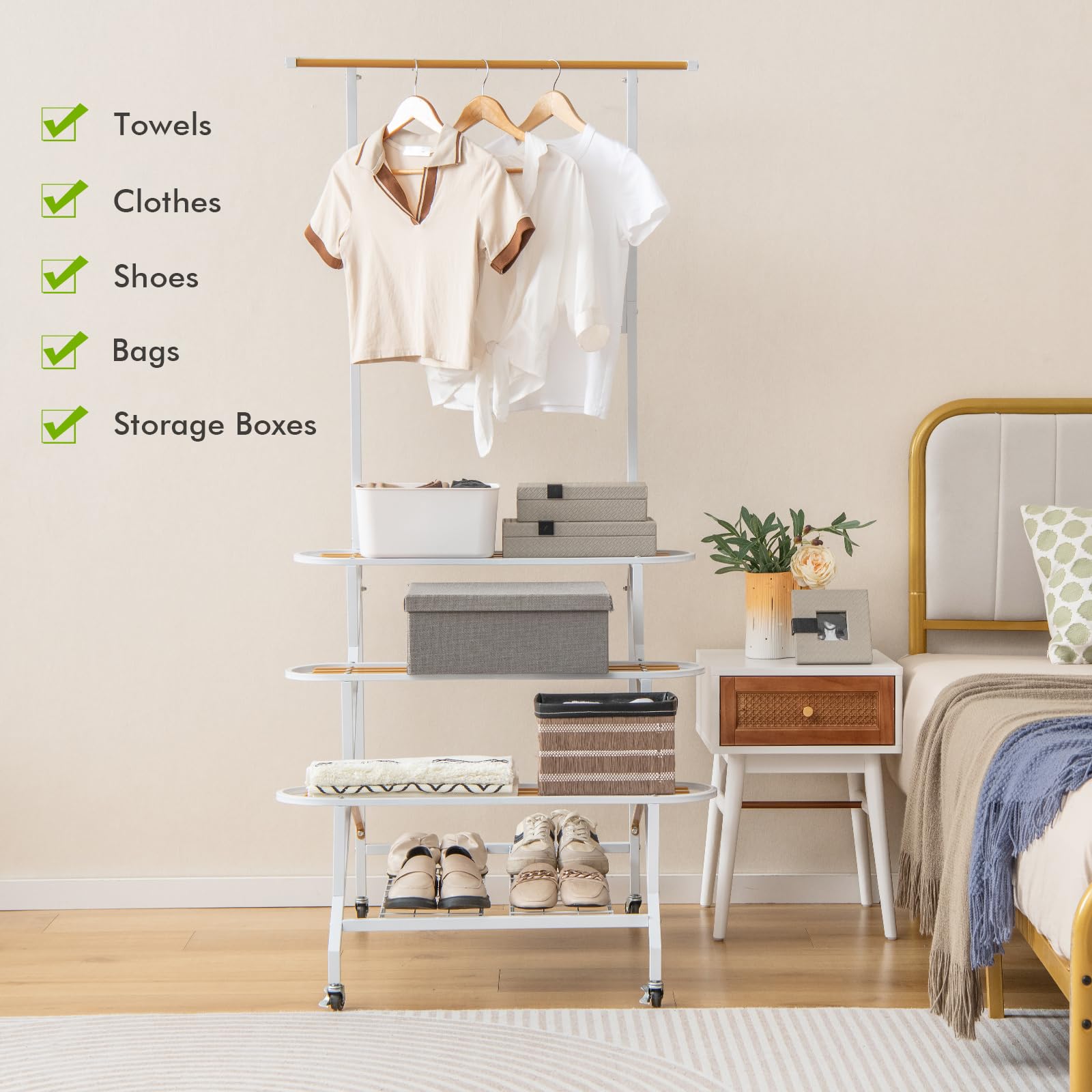 Giantex Hanging Plant Stand Indoor