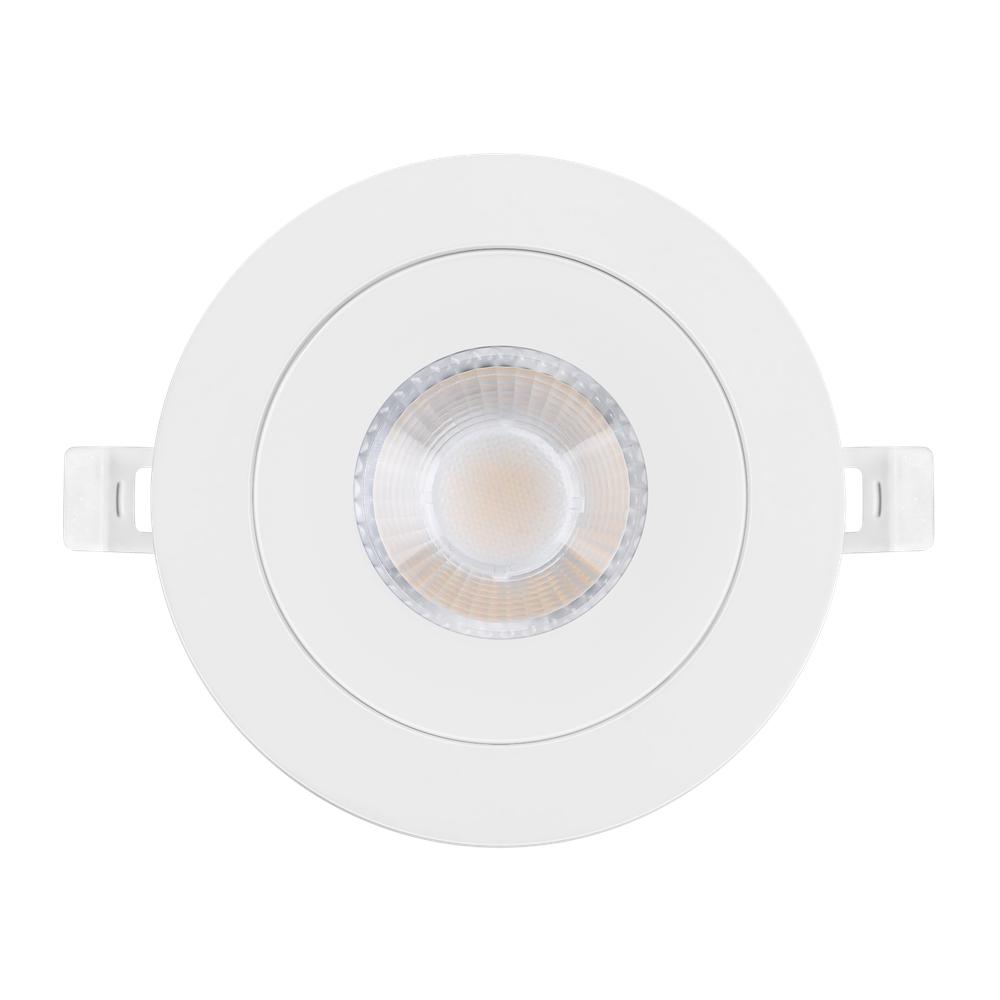 Luminaire encastré pivotant 360º blanc 4'' 9W 3000K/4000K/5000K