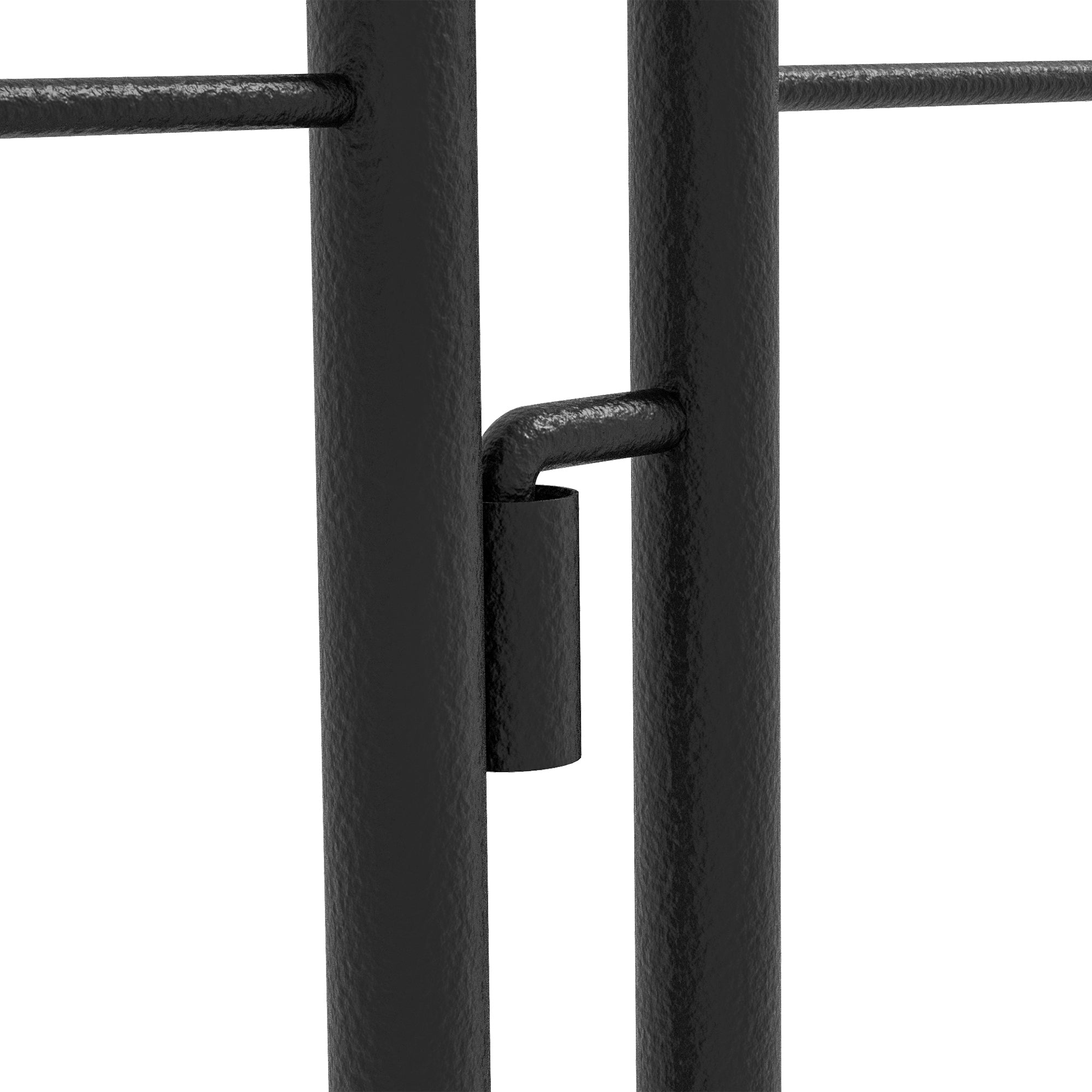 Outsunny Metal Garden Trellises 4-Pack, Climbing Plant Support Frames, Arrow Design, Durable Outdoor Decor