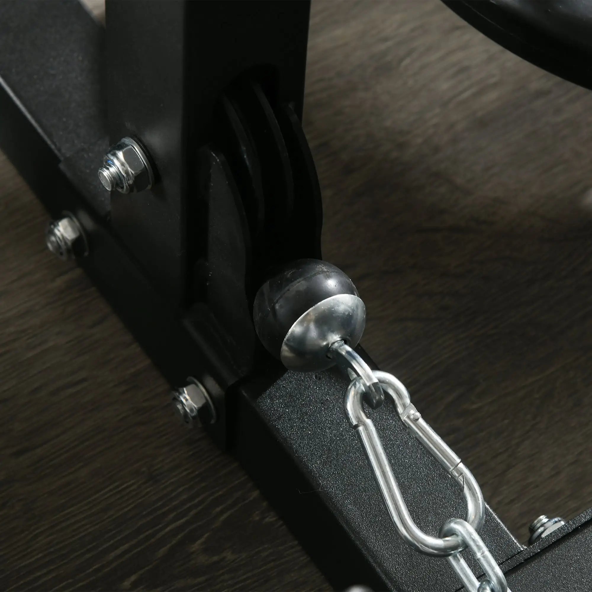 Soozier Multifunctional Home Gym Machine with Pull Up Bar, 15-Position Adjustable Strength Training Workout Station