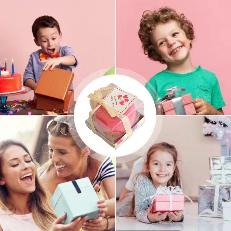 Creative Red Apple Shape Fruit Candle Home Decoration New Year Eve Christmas Birthday Decorations To Relatives And Friends