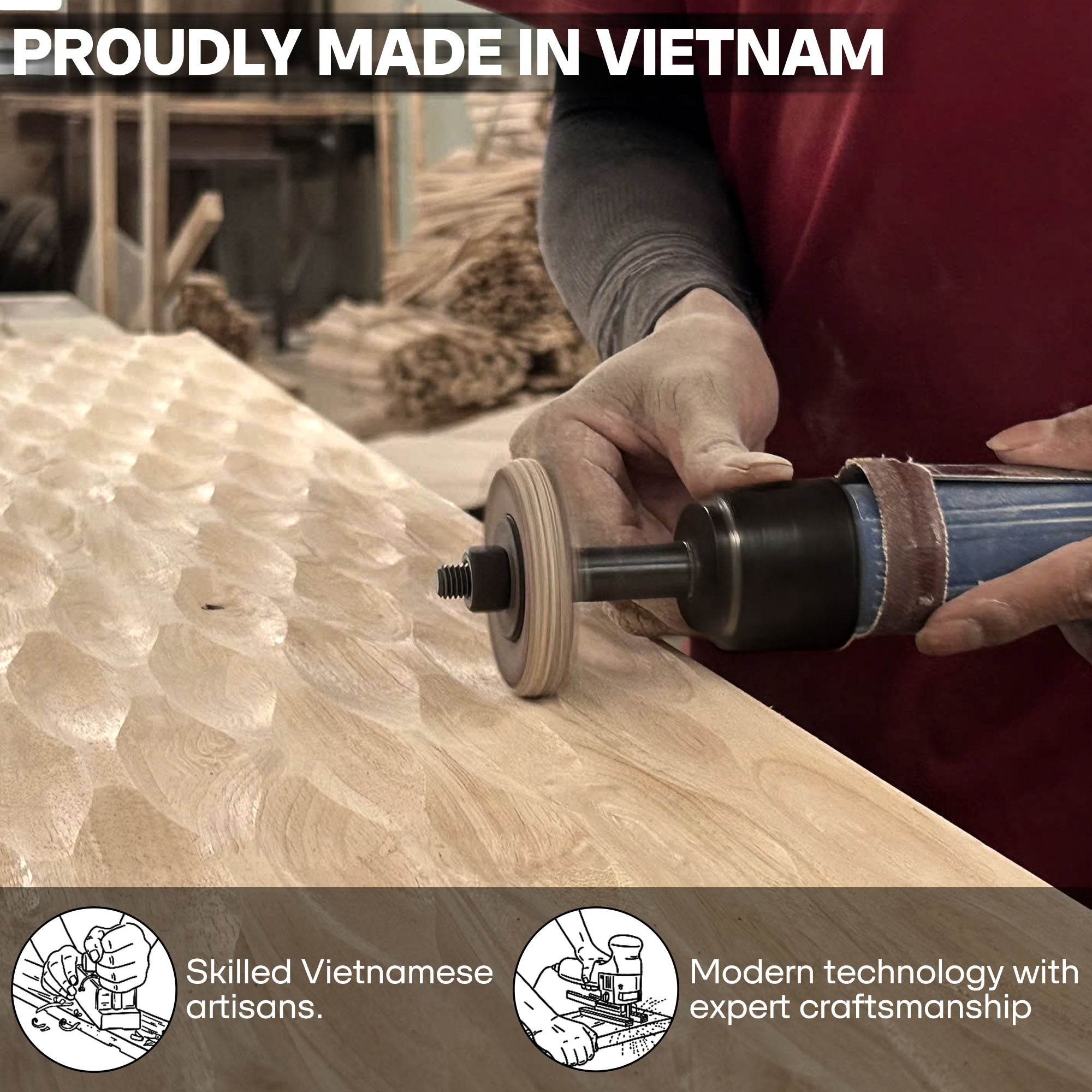 Elara Dresser with 6 Drawers