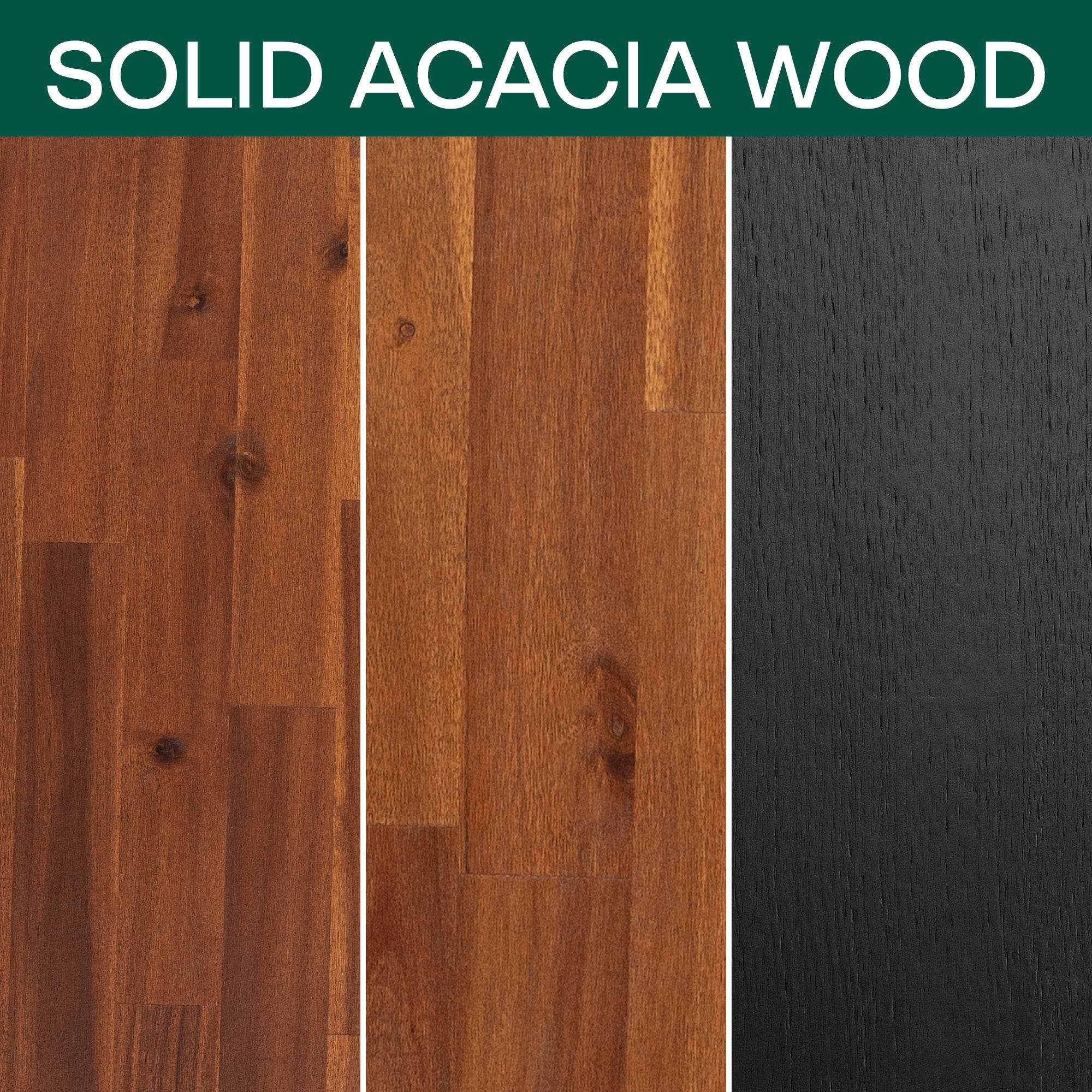 Callisto Solid Wood Bed Frame and Nightstand Bedroom Set