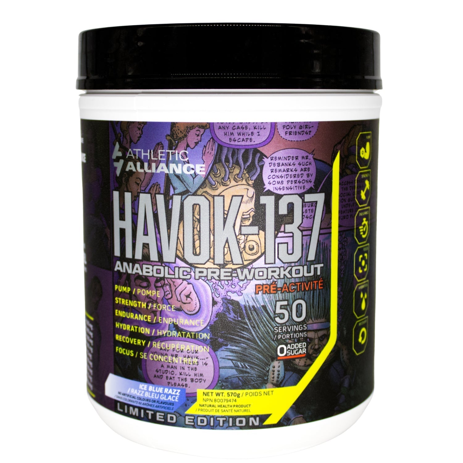 HAVOK-137 (570gr) Limited Edition Comic labels