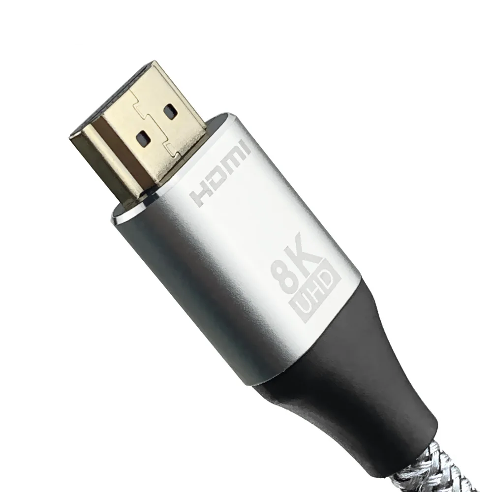 Câble HDMI 2.1 tressé 8K Ultra Haute Définition 48Gbps HDR 3D