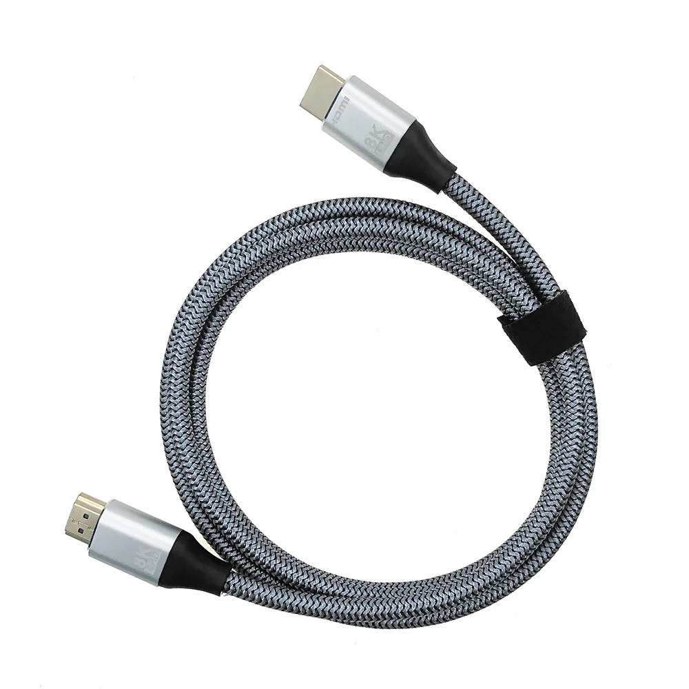 Câble HDMI 2.1 tressé 8K Ultra Haute Définition 48Gbps HDR 3D