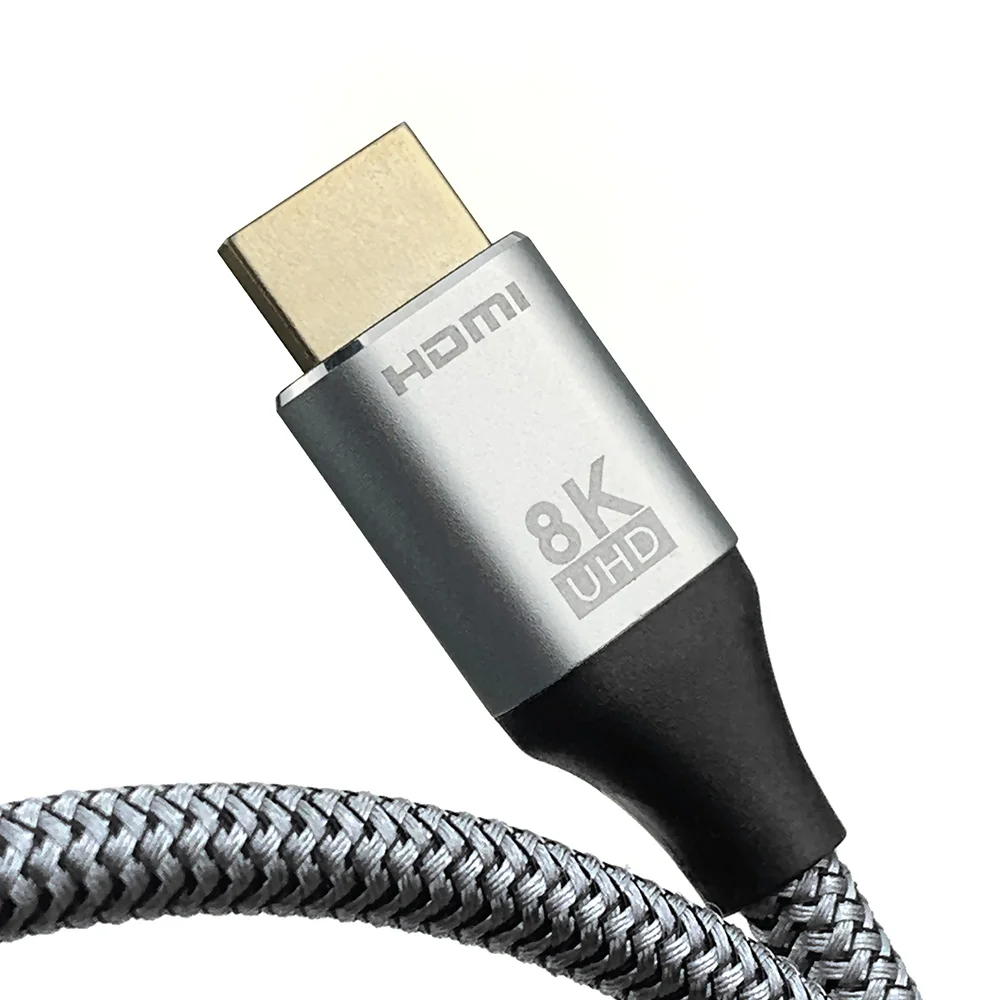 Câble HDMI 2.1 tressé 8K Ultra Haute Définition 48Gbps HDR 3D