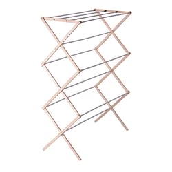 Folding Wood Cloths Laundry Drying Rack - Free Shipping