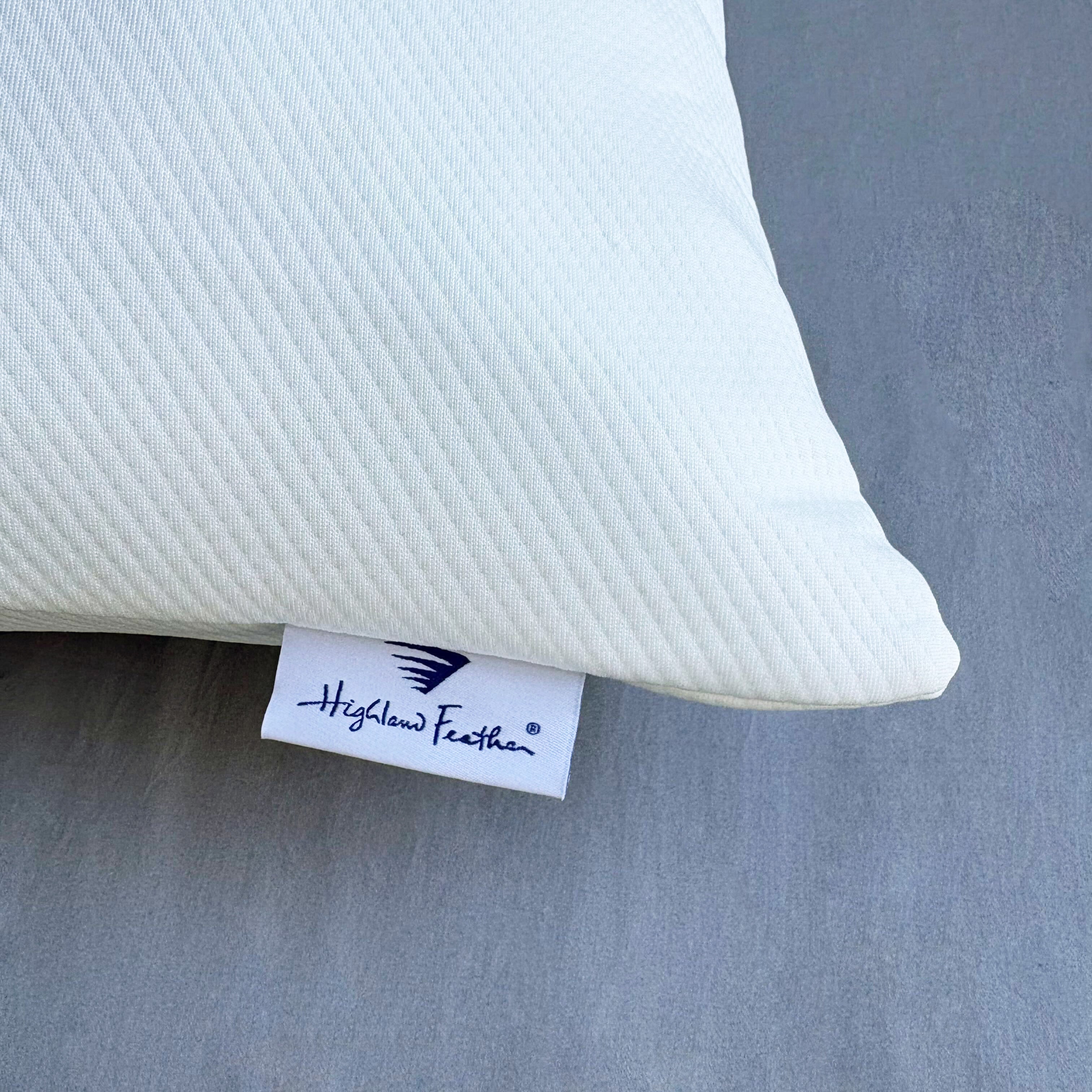 Highland Feather Memory Foam Pillow