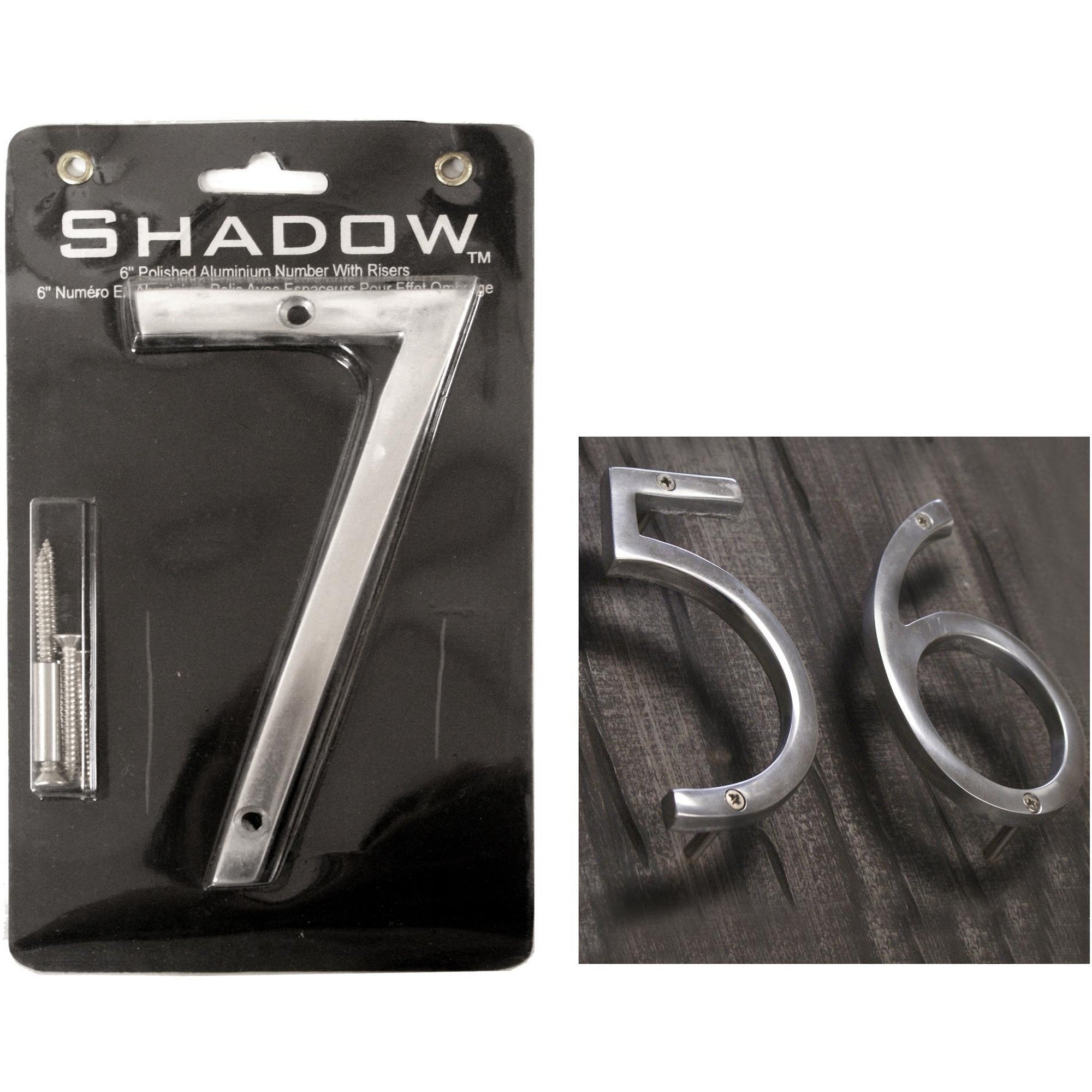 polished aluminum #7, 6inch, Last Chance