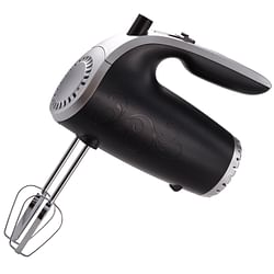 Brentwood HM-48B Lightweight 5-Speed Electric Hand Mixer, Black - Free Shipping