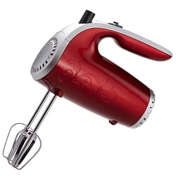 Brentwood 5 Speed Hand Mixer- Red - Free Shipping