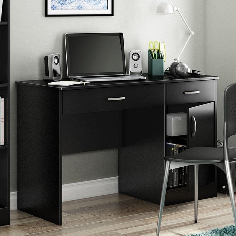 Home Office Work Desk in Black Finish - Free Shipping