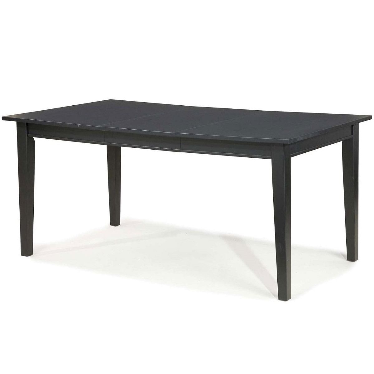 Space Saving Expandable Dining Table 48-66-inch in Ebony Black Wood Finish - Free Shipping