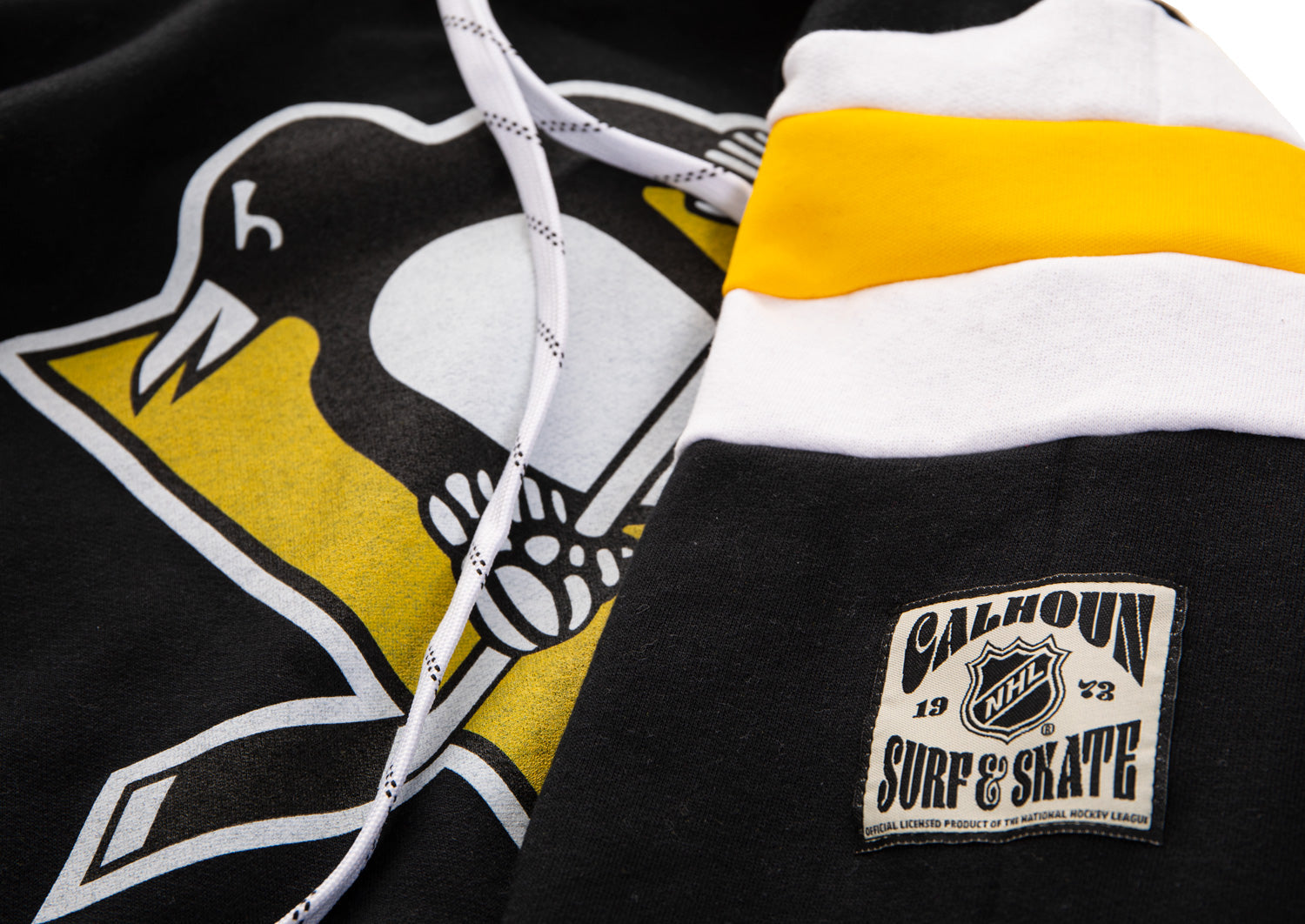 Pittsburgh Penguins Varsity Retro Style Hoodie