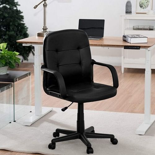 Ergonomic Office Chair with 360-degree Wheels - Free Shipping