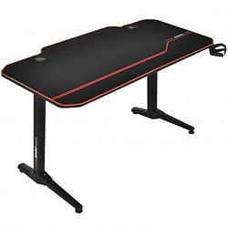 55 Inch Gaming Desk with Free Mouse Pad with Carbon Fiber Surface - Free Shipping