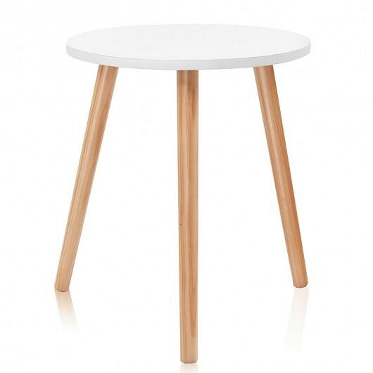 16 Inch Modern Round Coffee Table - Free Shipping