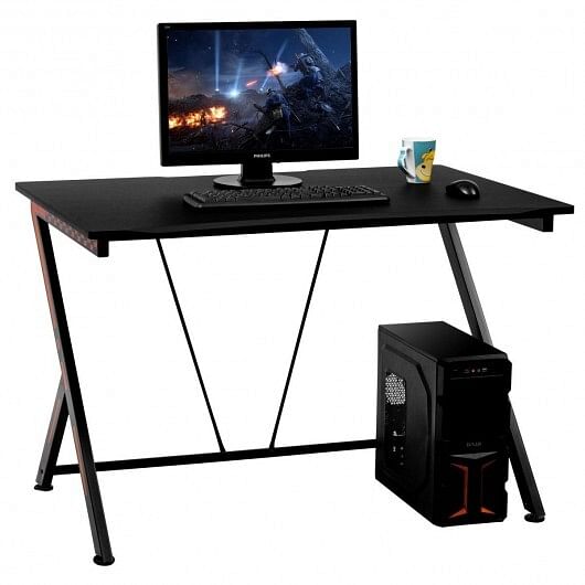 Home Office Modern Ergonomic Study Computer Desk for Small Space - Free Shipping