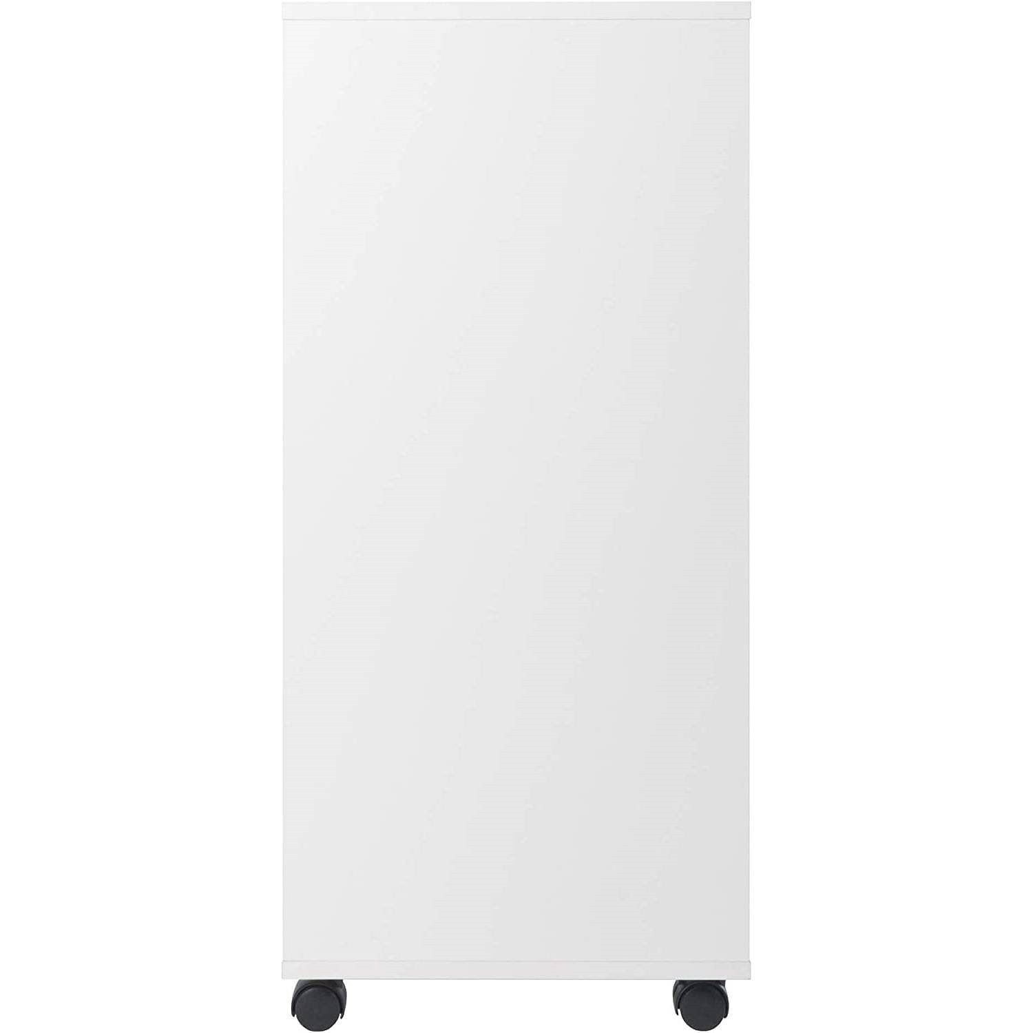 Modern Scandinavian Style 7-Drawer Storage Cabinet Chest in White Finish - Free Shipping