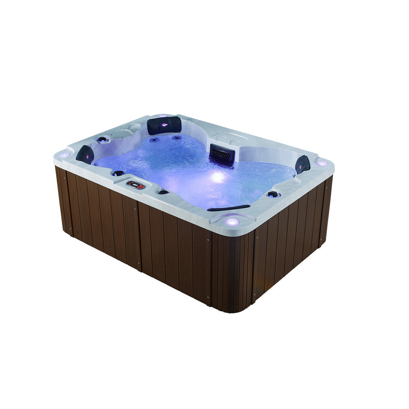 Halifax SF Plug & Play 4-Person Spa | 22 Jets, LED Lighting & Aromatherapy