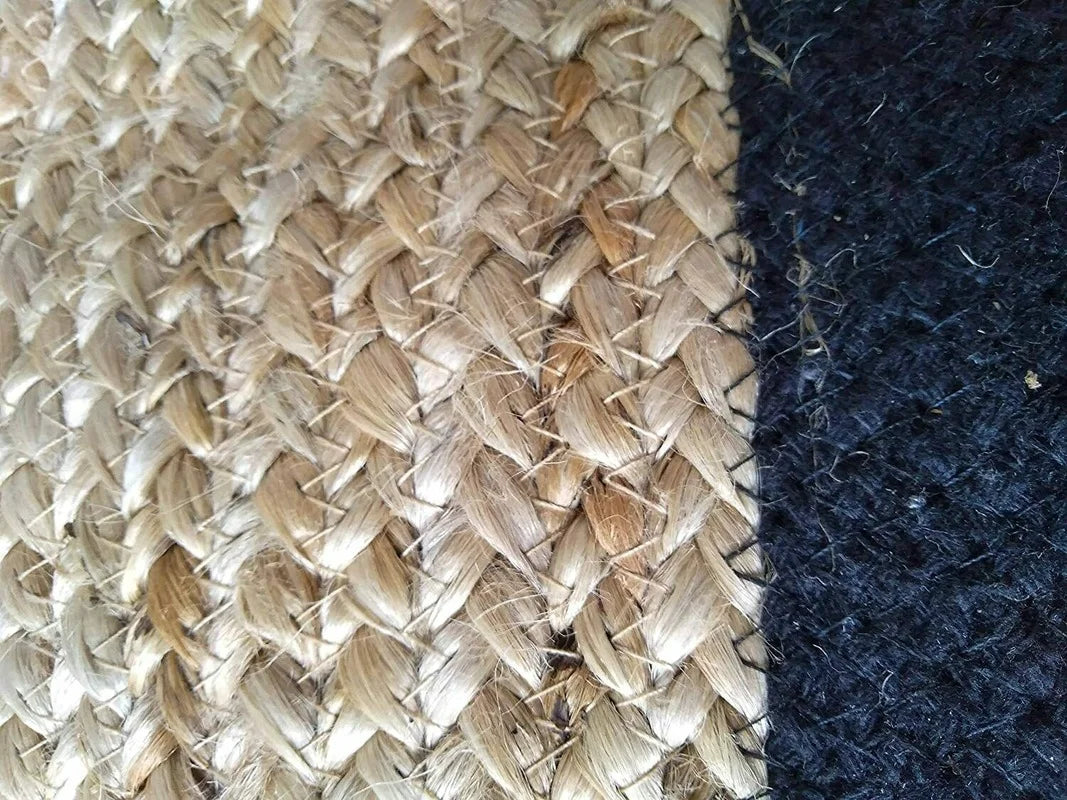 Rug 100% Natural Jute Braided 2x3 Feet Runner Rug Modern Look Area Carpet Rug Room Decoration