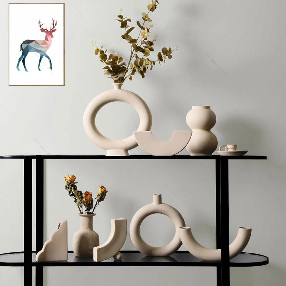 Nordic Ceramic Decorative Vase
